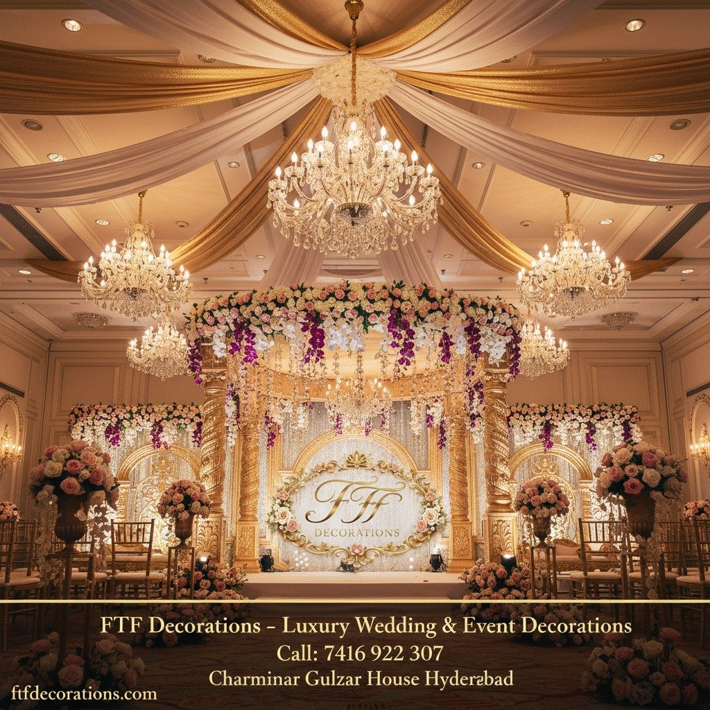 High-Quality Shamiana and Event Fabric Manufacturers | Premium Event Materials by FTF Decorations