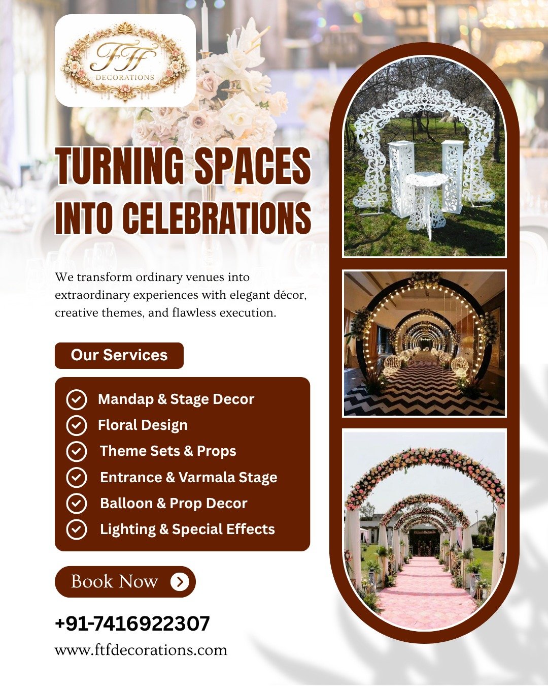 Event Setup Material Manufacturers in Hyderabad | Premium Event Decoration Solutions by FTF Decorations