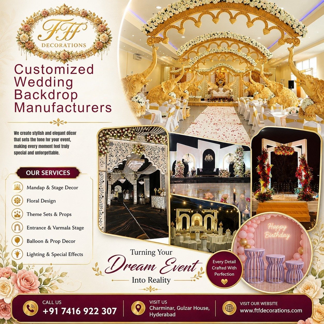 Event Setup Material Manufacturers You Trust for Wedding